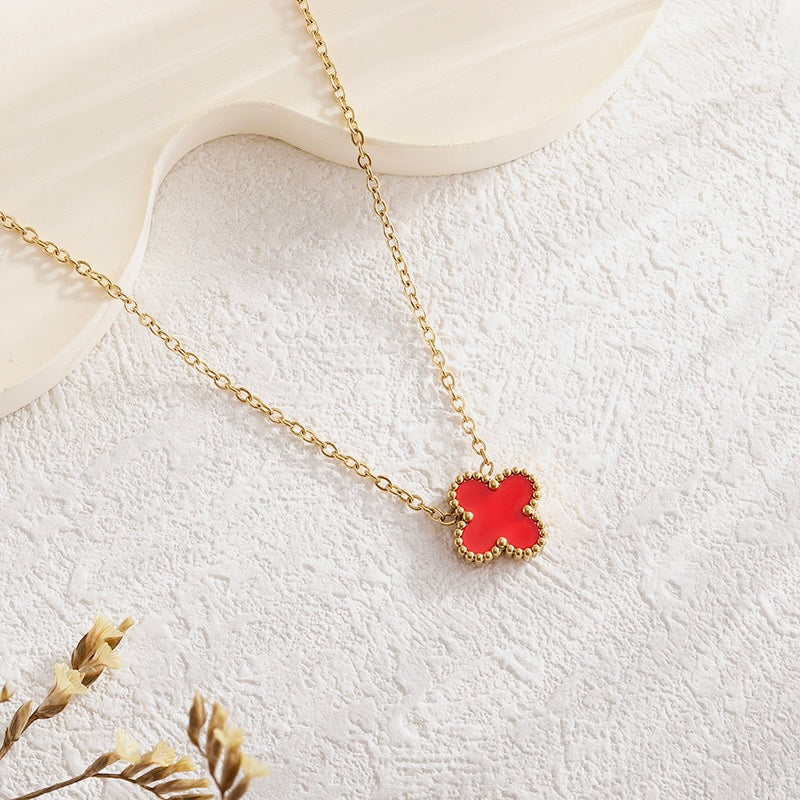 Red Clover Necklace