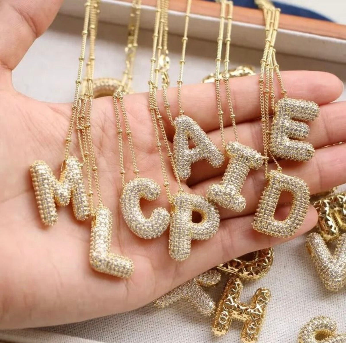 Bold Initial Necklace