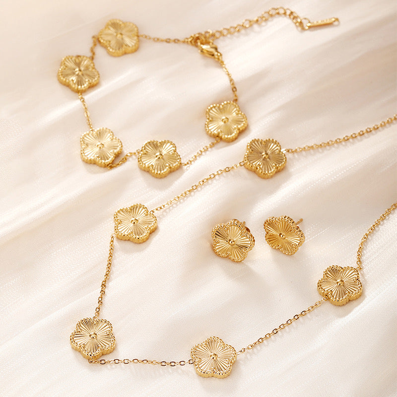 Flower Set Gold