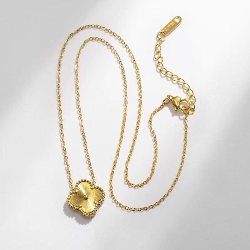 Clover Gold Necklace
