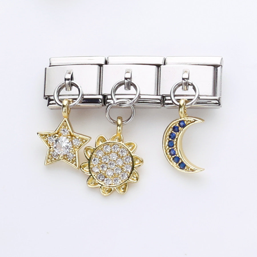 Starry Trio Charm