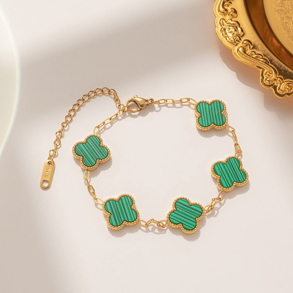 Green Clover Bracelet