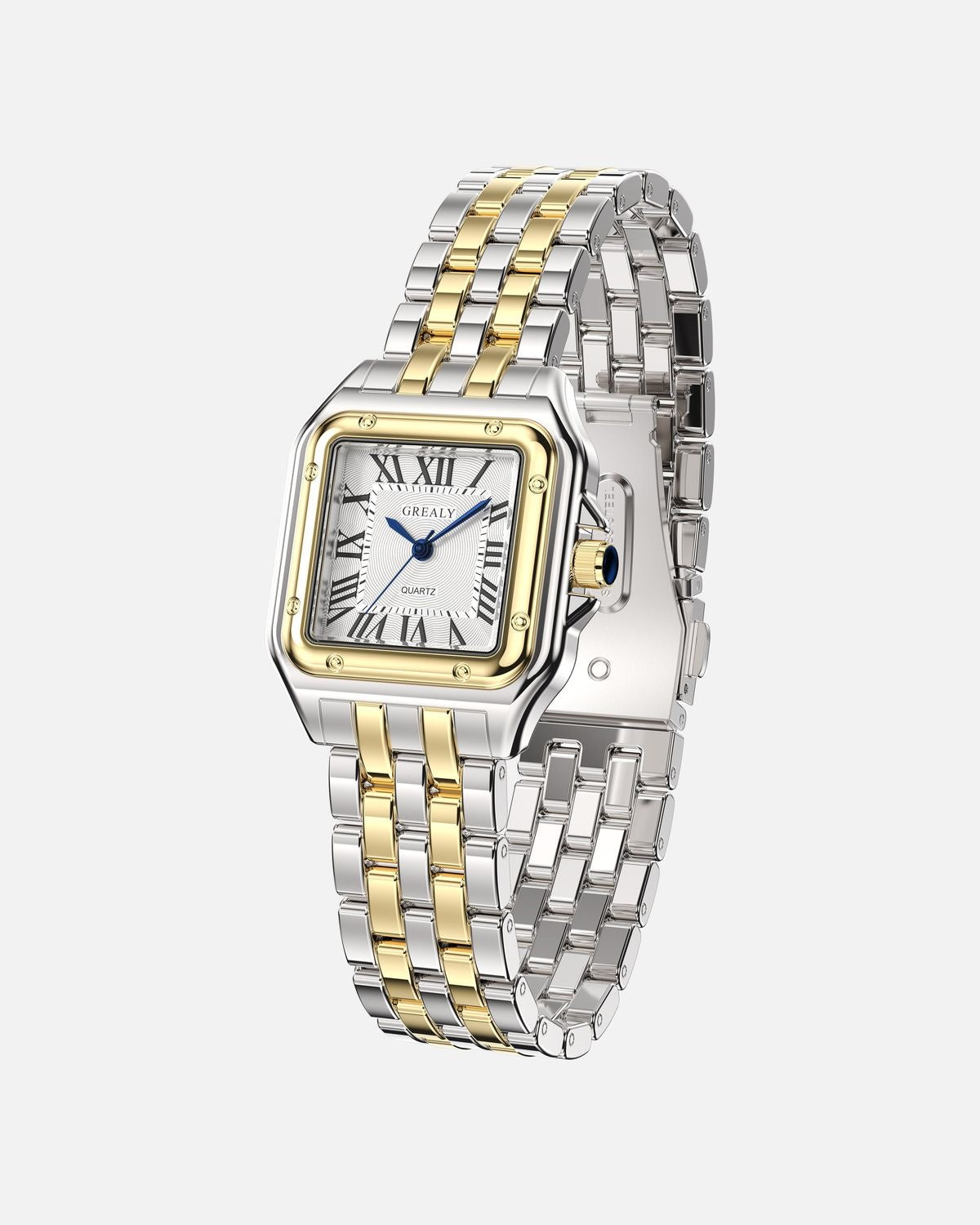 Silver and Gold Watch