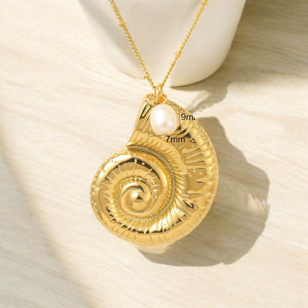 Sea Swirl Necklace