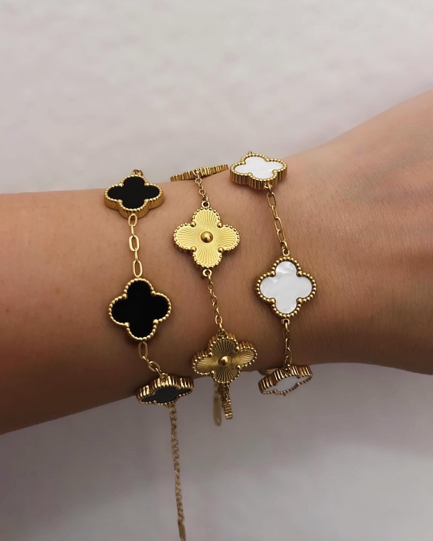 Clover Gold Bracelet