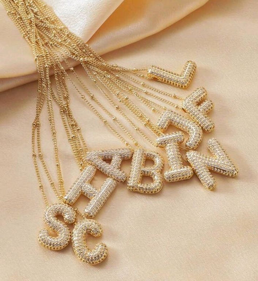 Bold Initial Necklace