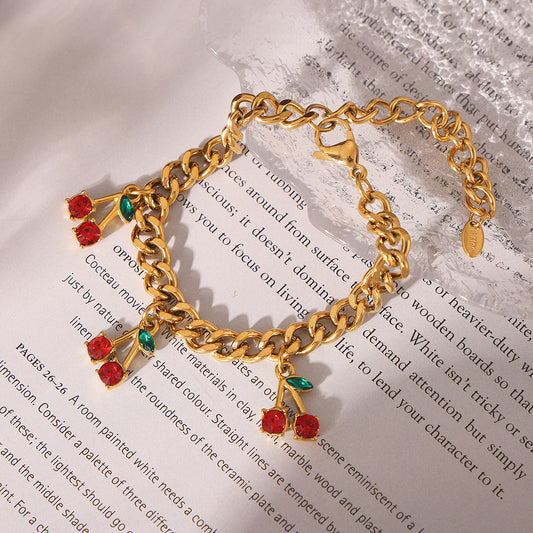 Cherry Bracelet