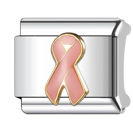 Pink Ribbon Charm