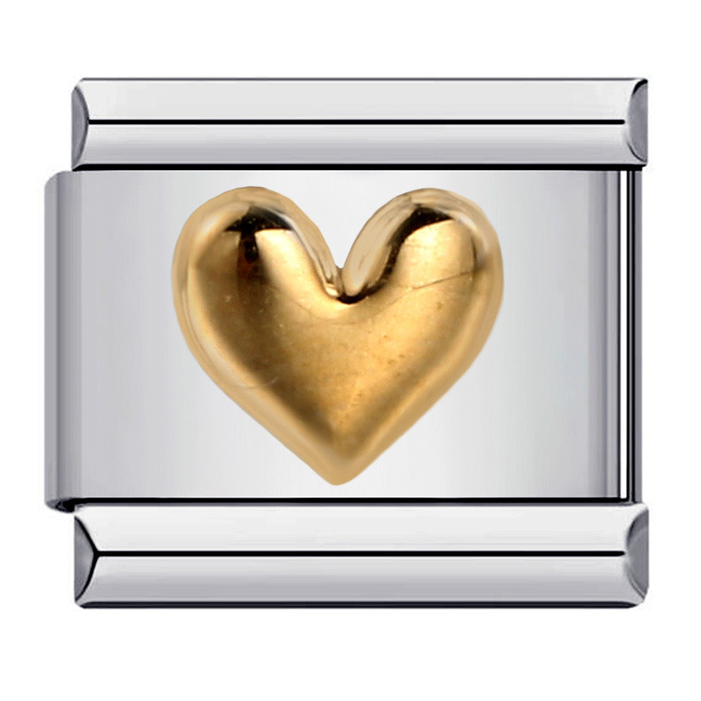 Gold Heart Charm