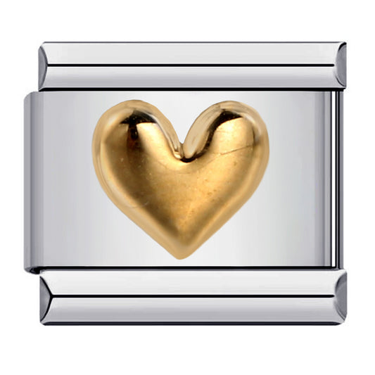 Gold Heart Charm