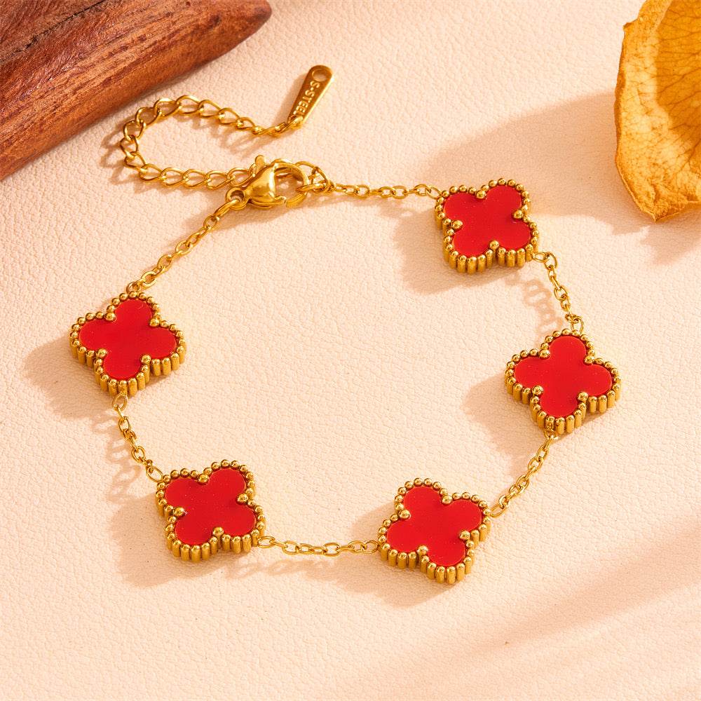 Red Clover Bracelet