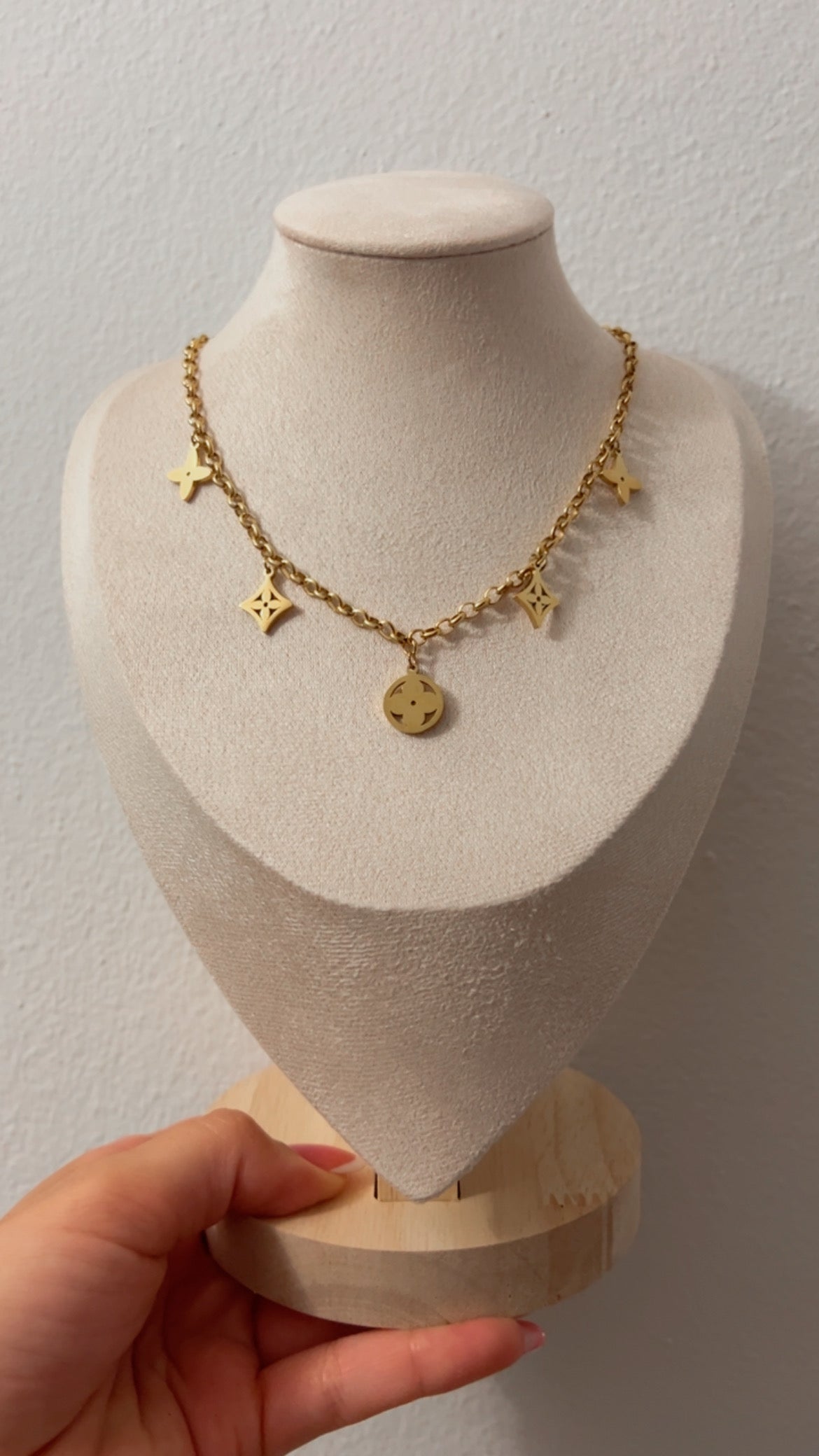 Gold Starlet Necklace