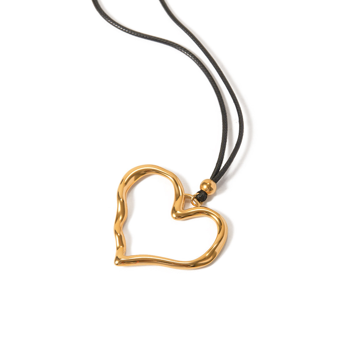 String Heart Necklace