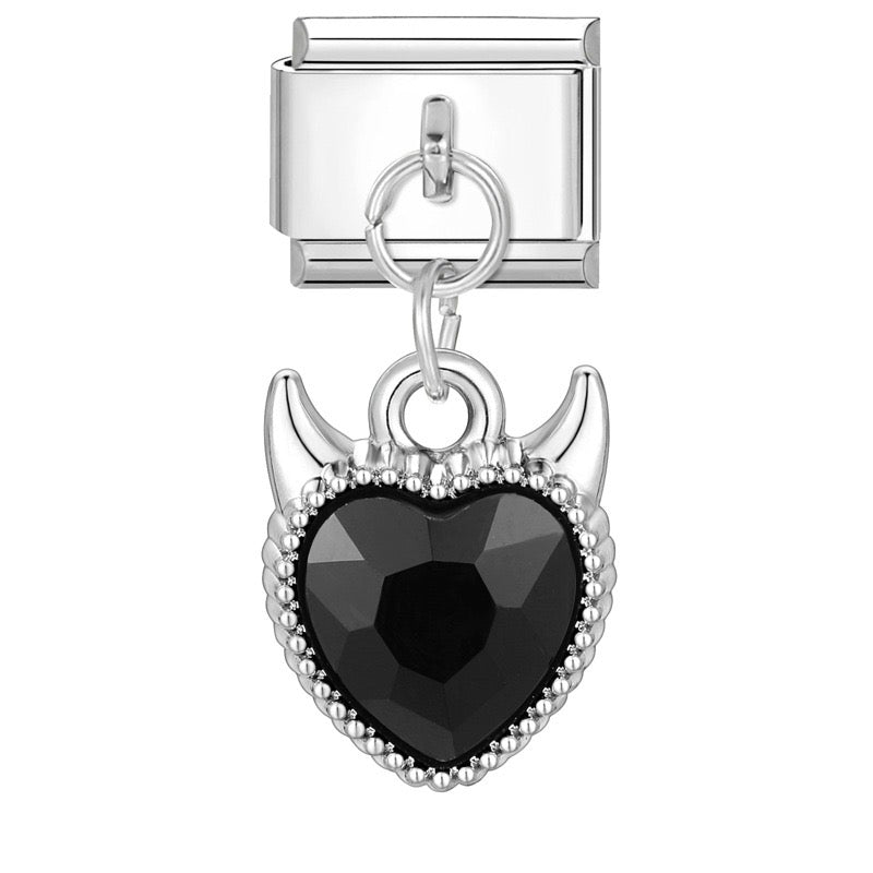 Black Heart Charm