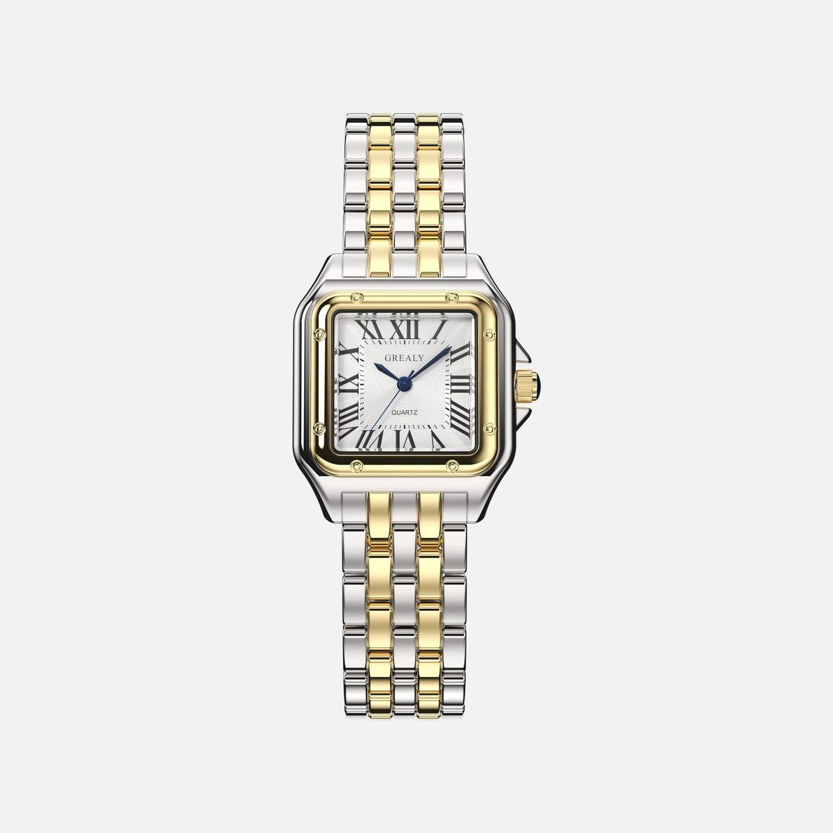 Silver and Gold Watch